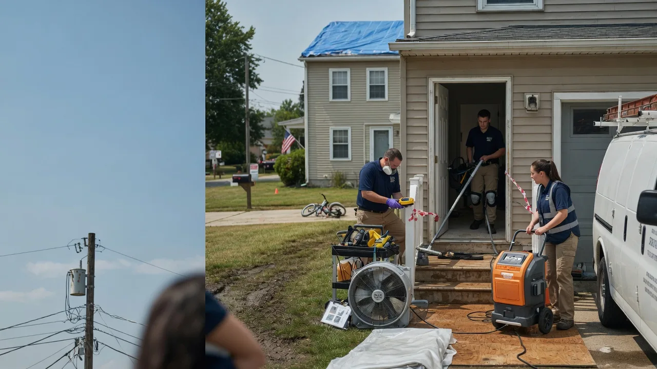 Water Damage Repair in Girard, KS near me